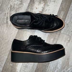 MADDEN GIRL G-Class Platform Oxford Shoes